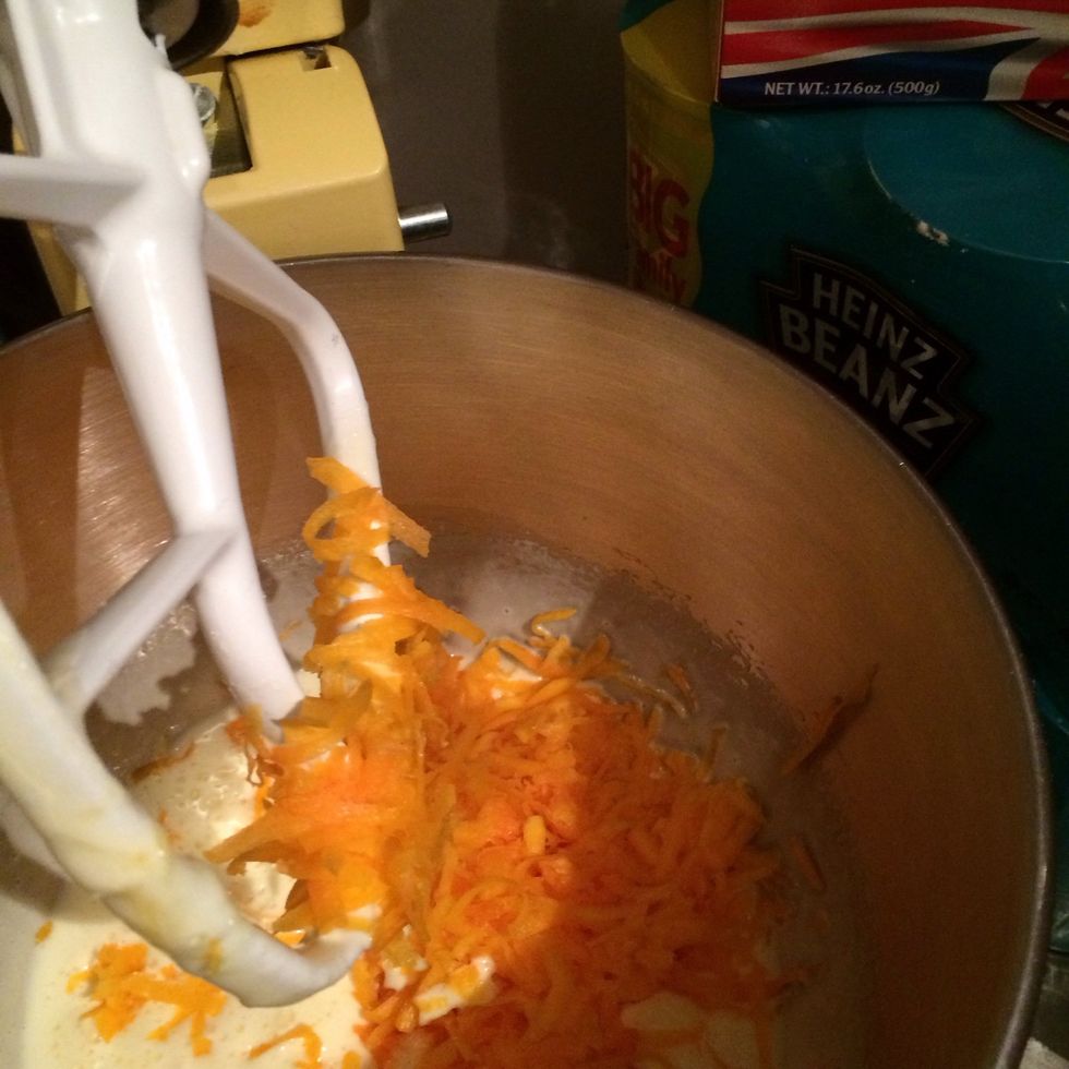 Add you squash into the mixture