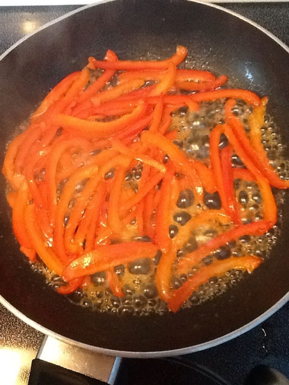 Add your bell pepper