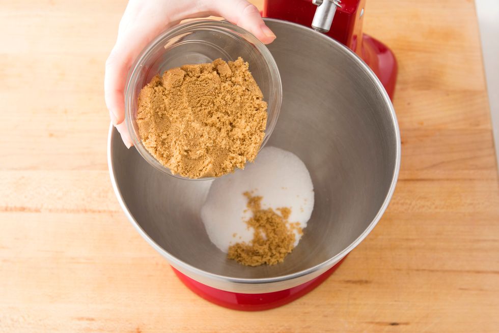 Add your brown sugar.