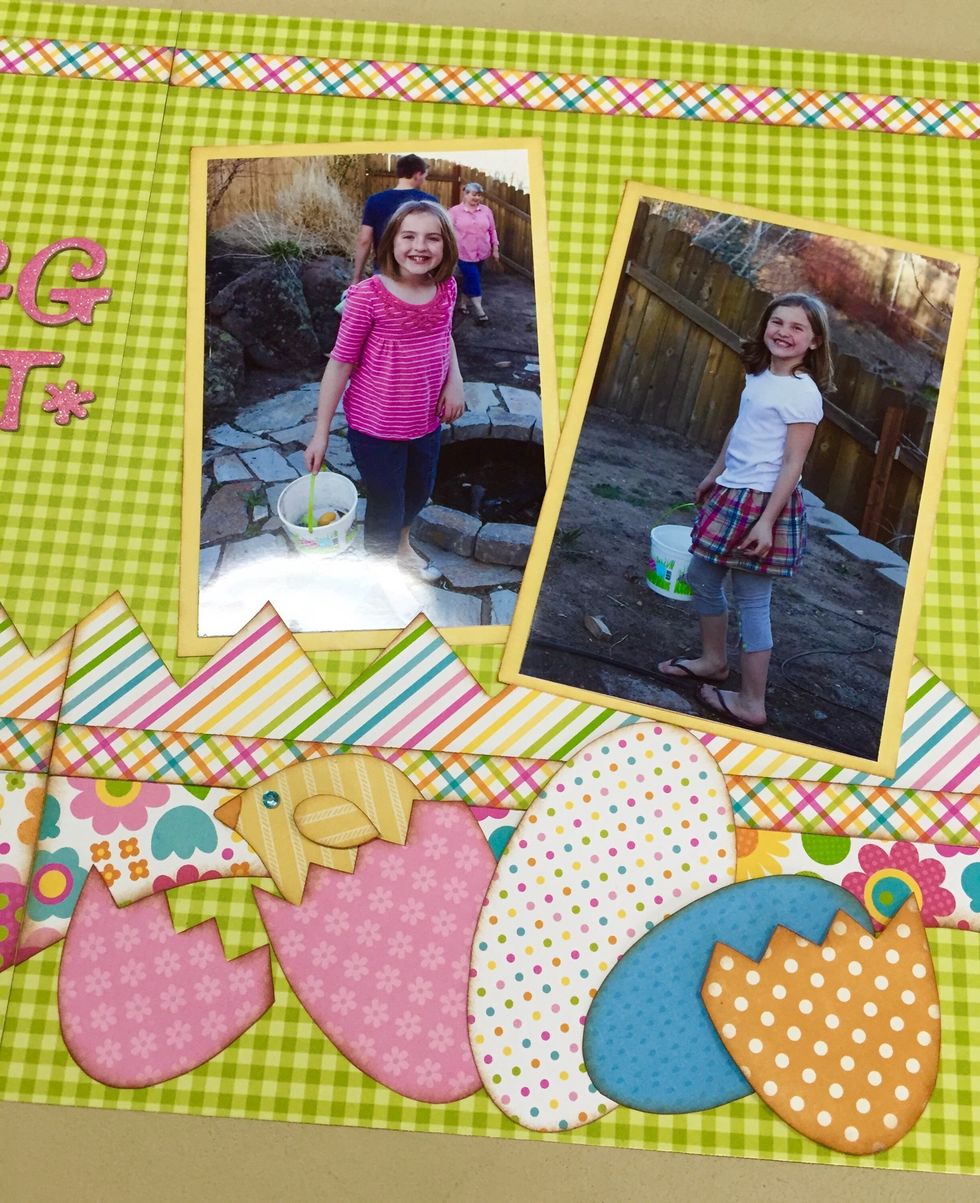 Add your chick to an Easter layout for a fun...and adorable...accent!