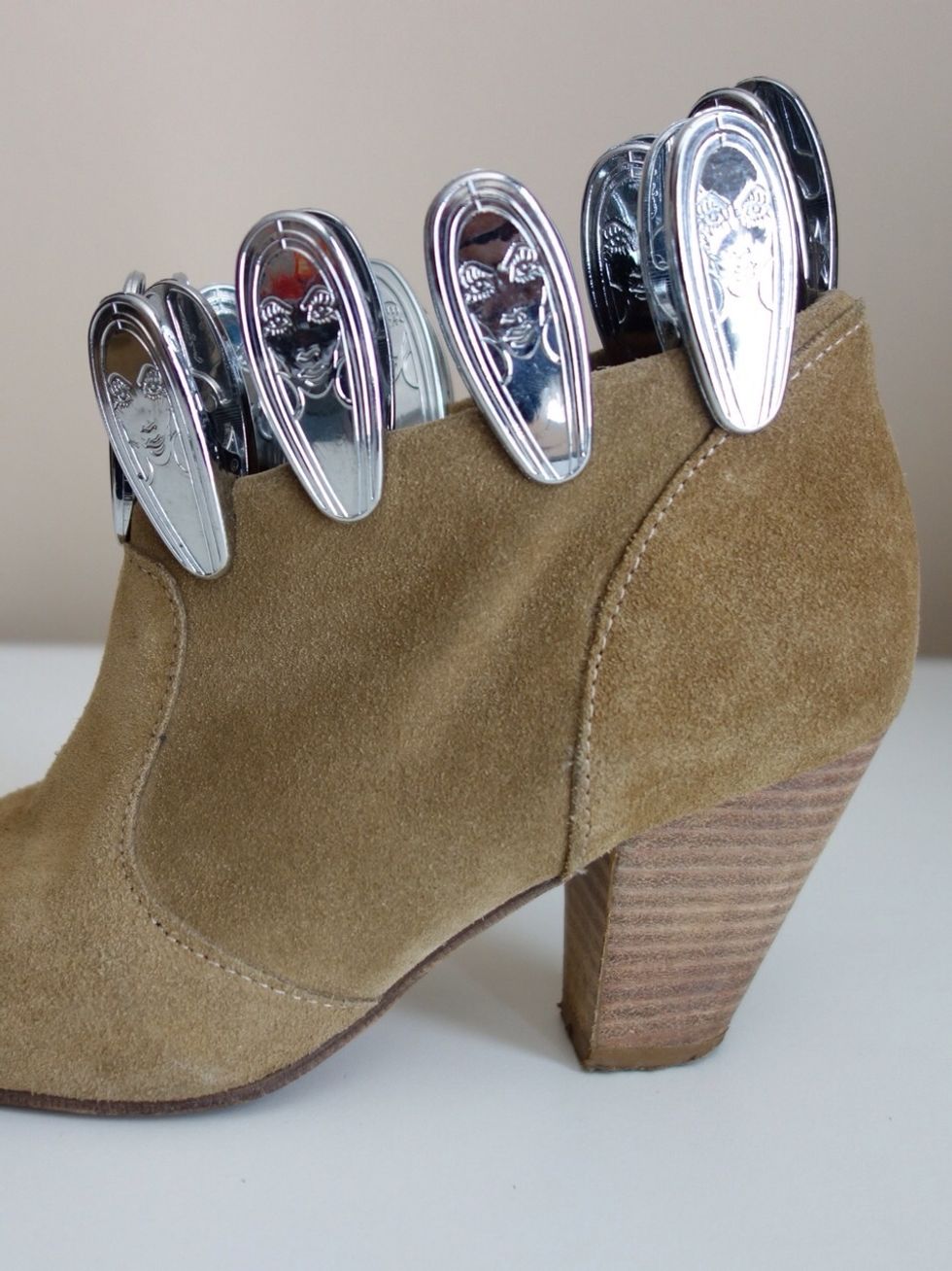 Add your clips and let it sit over night.