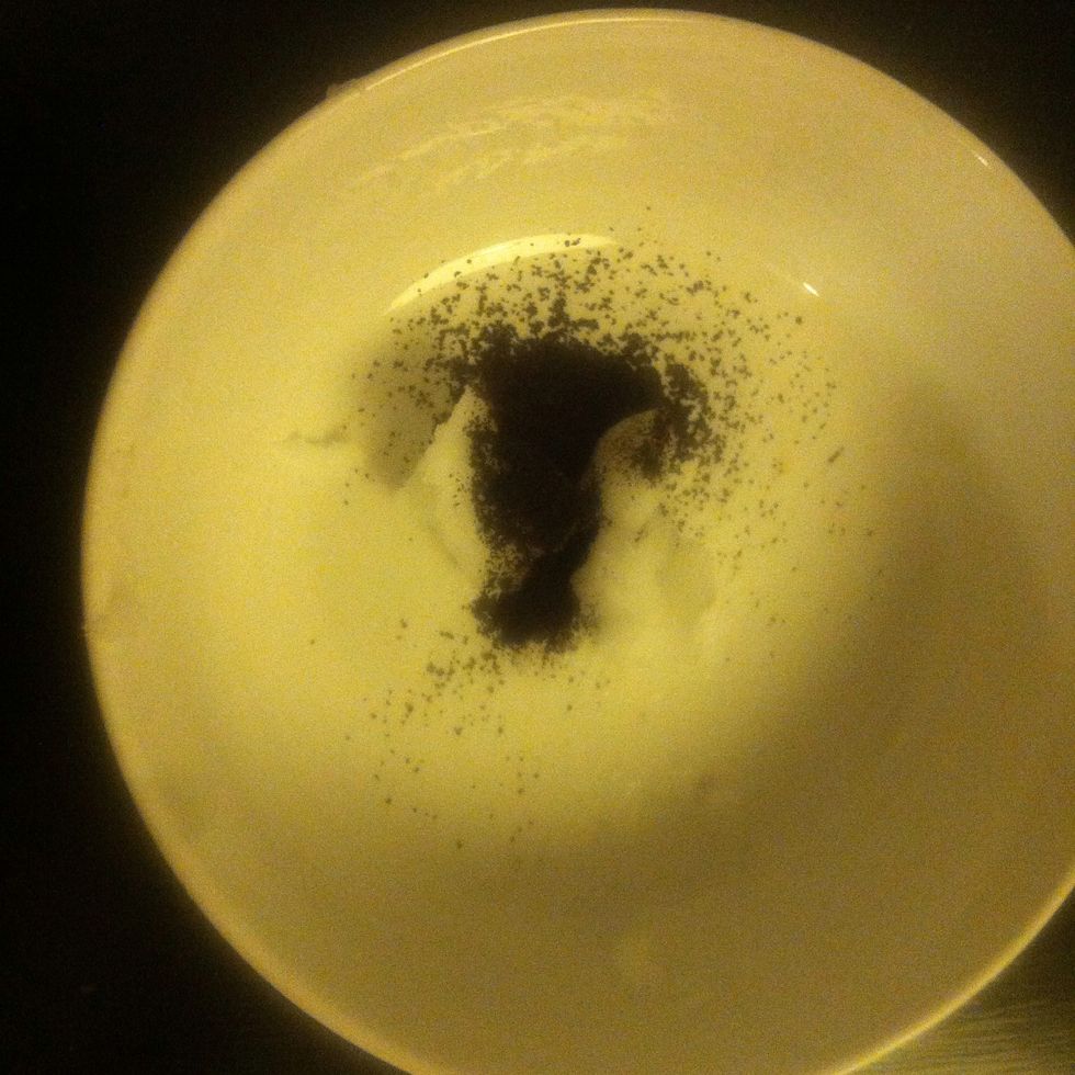 Add your coffee grounds