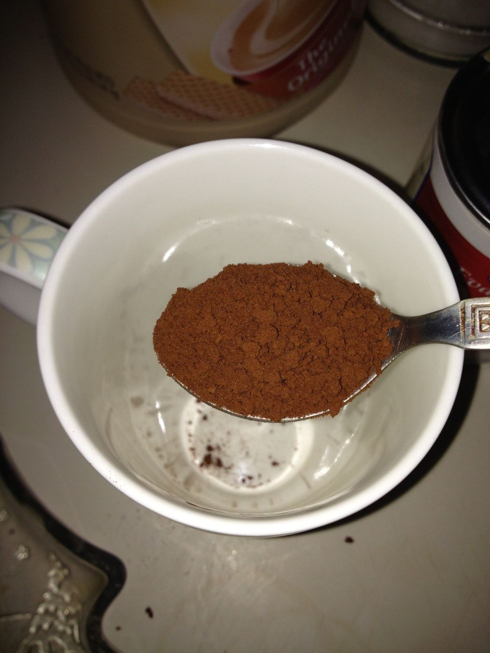 Add your coffee.