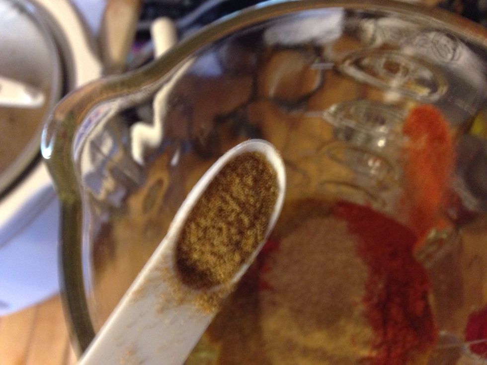 Add your cumin.