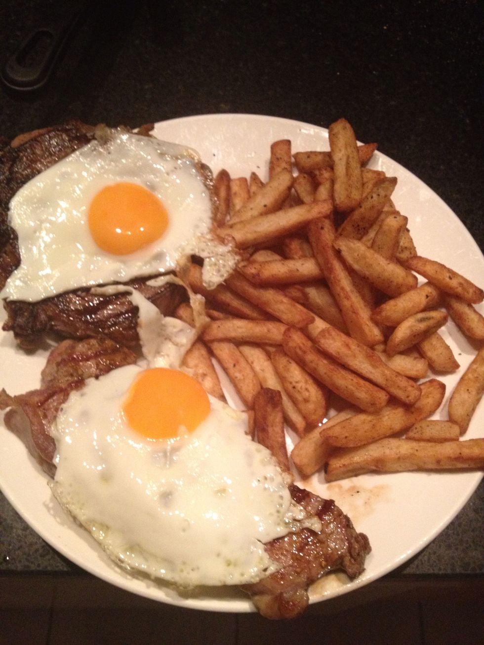 Add your eggs