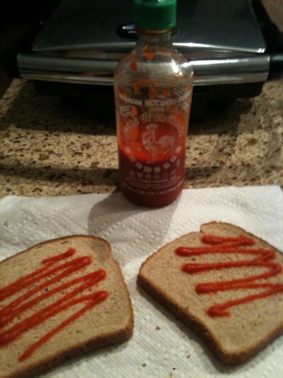 Add your favorite hot sauce or dressing, I myself also along with some people like ranch dressing as well