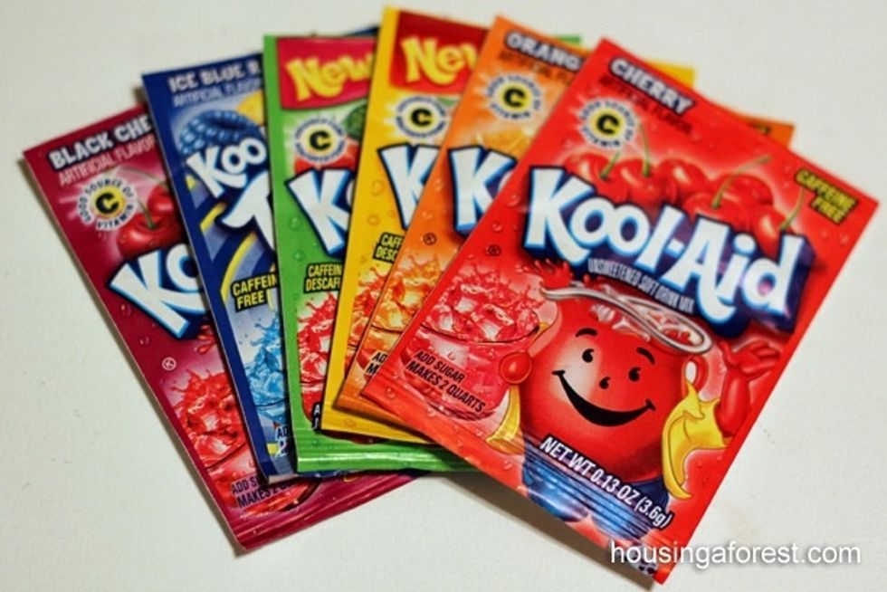 Add your favorite Koolaid packet