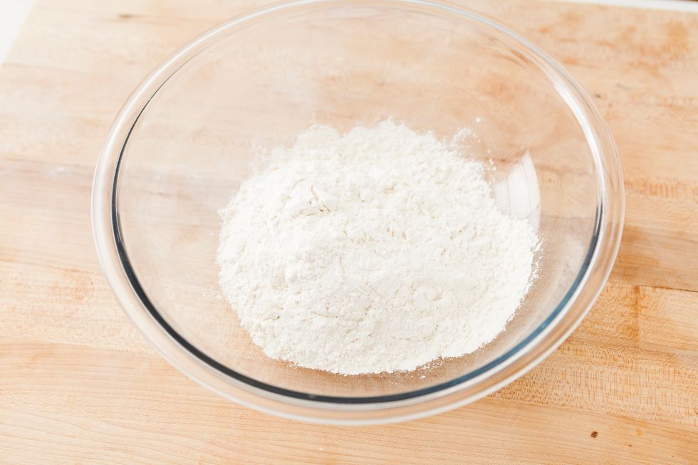 Add your flour to a large bowl.