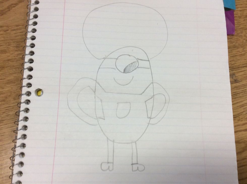 Add your fro and you have made a minion