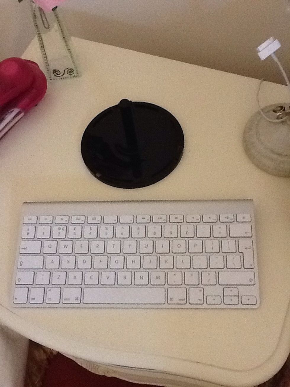 Add your keyboard if you have one - if your thinking of getting one I would defiantly recommend it!!