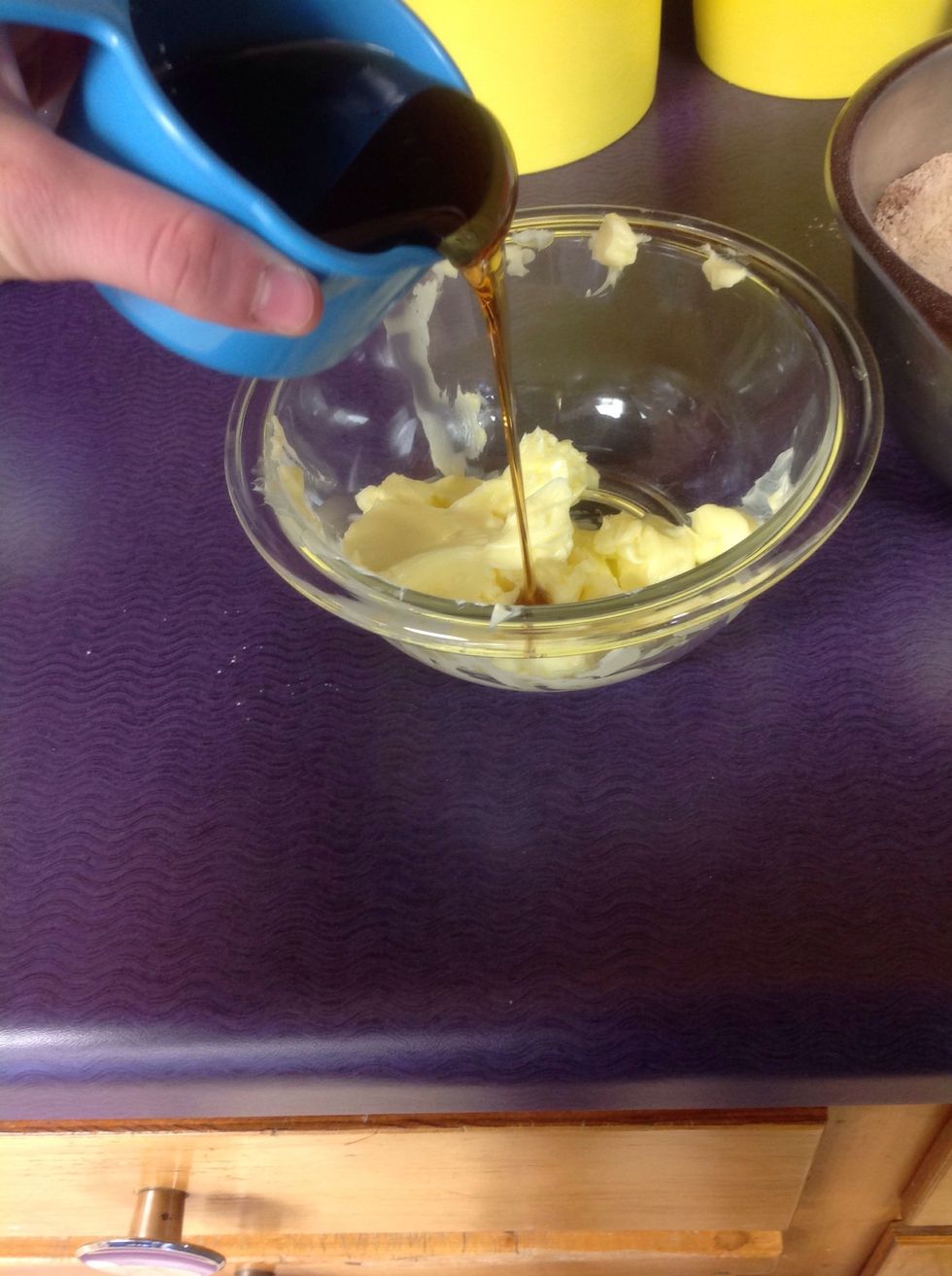 Add your maple syrup