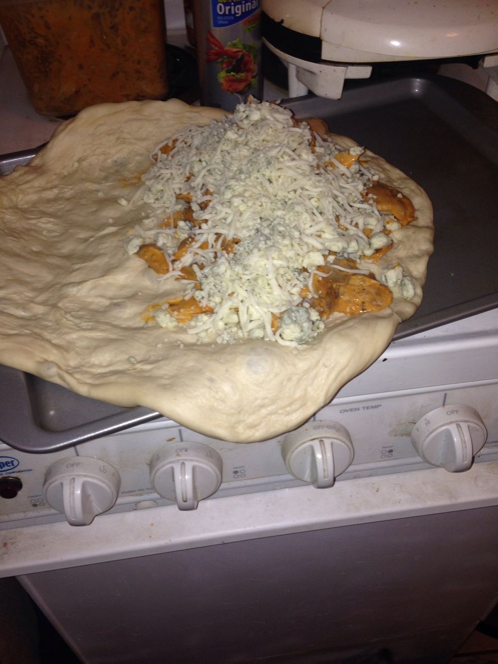 Add your mozzarella
