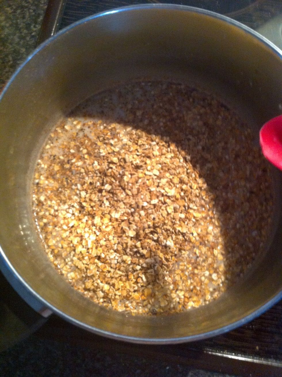 Add your oats