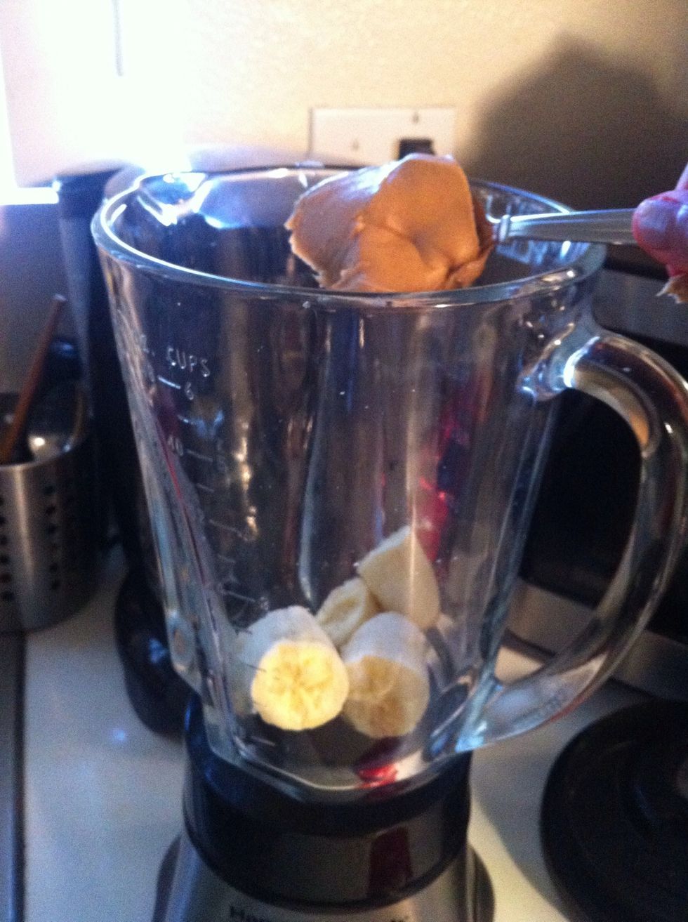 Add your peanut butter