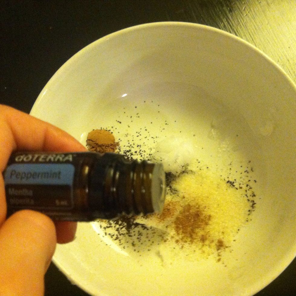Add your peppermint oil