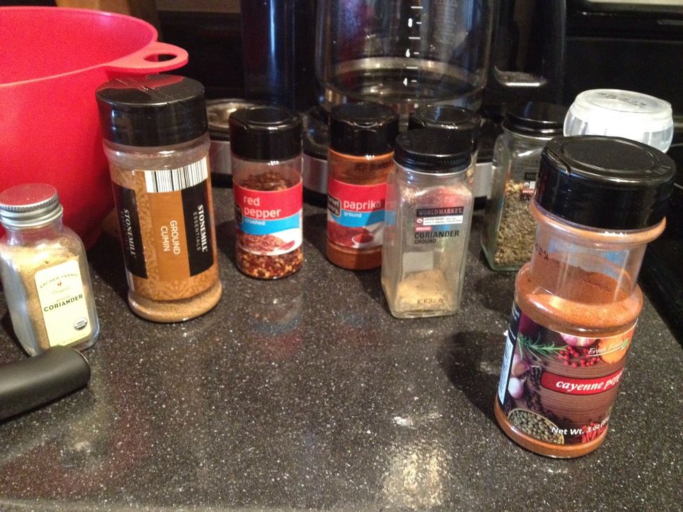 Add your spices of choice! See ingredients list to see what I used