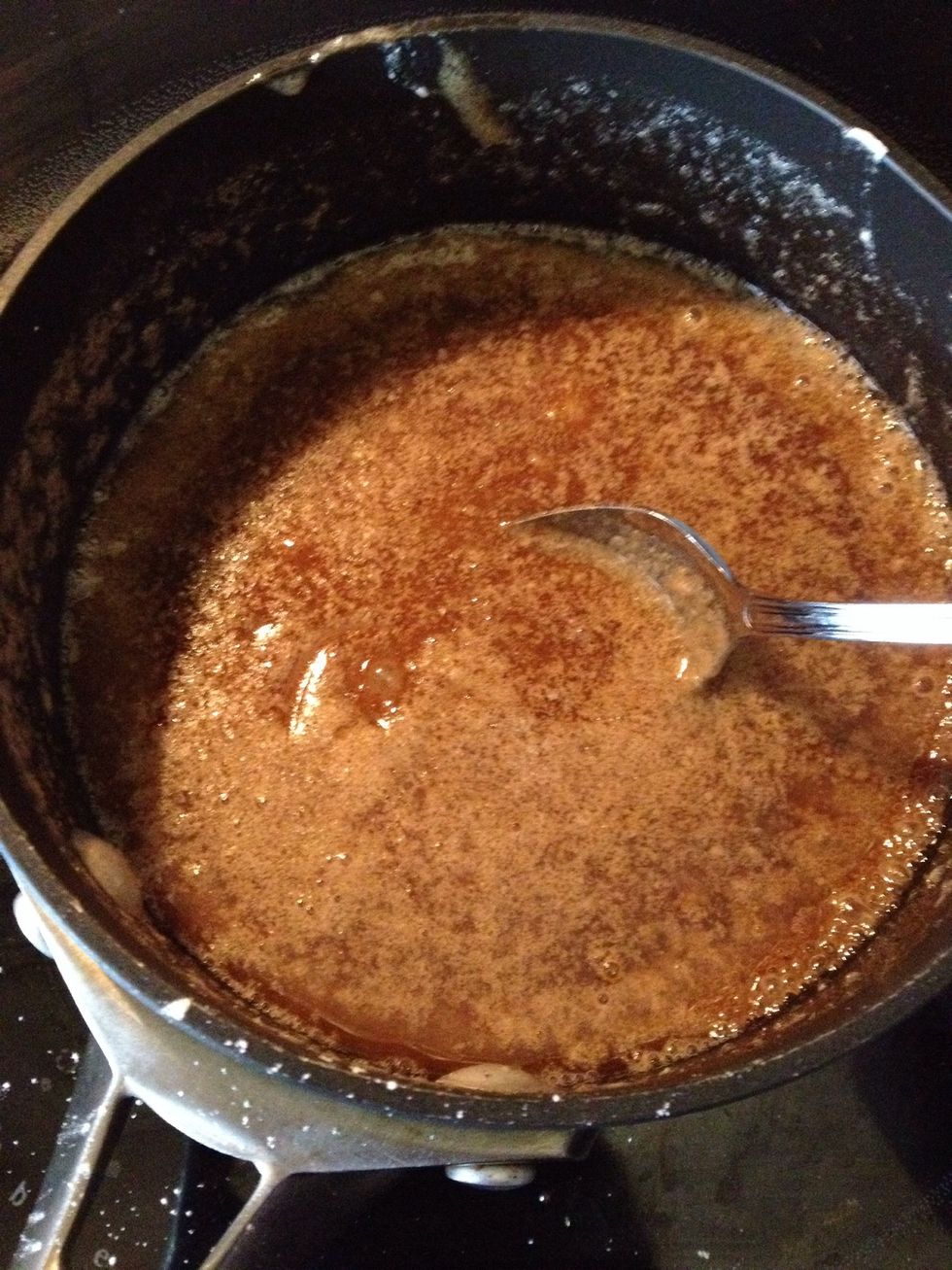 Add your sugar, corn starch, nutmeg and cinnamon