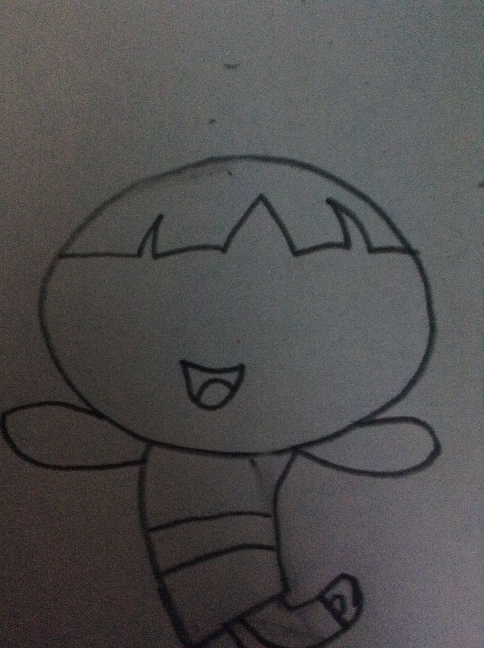 Add your top of your hair