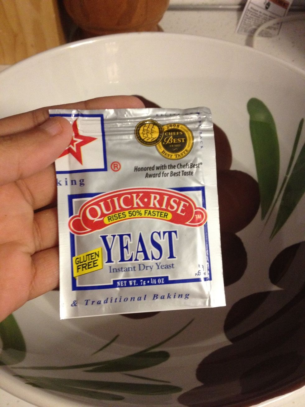 Add your yeast.