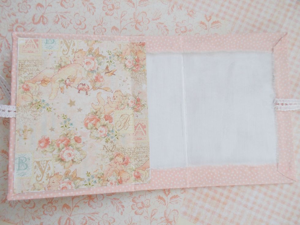 Added a lace straps from both sides.