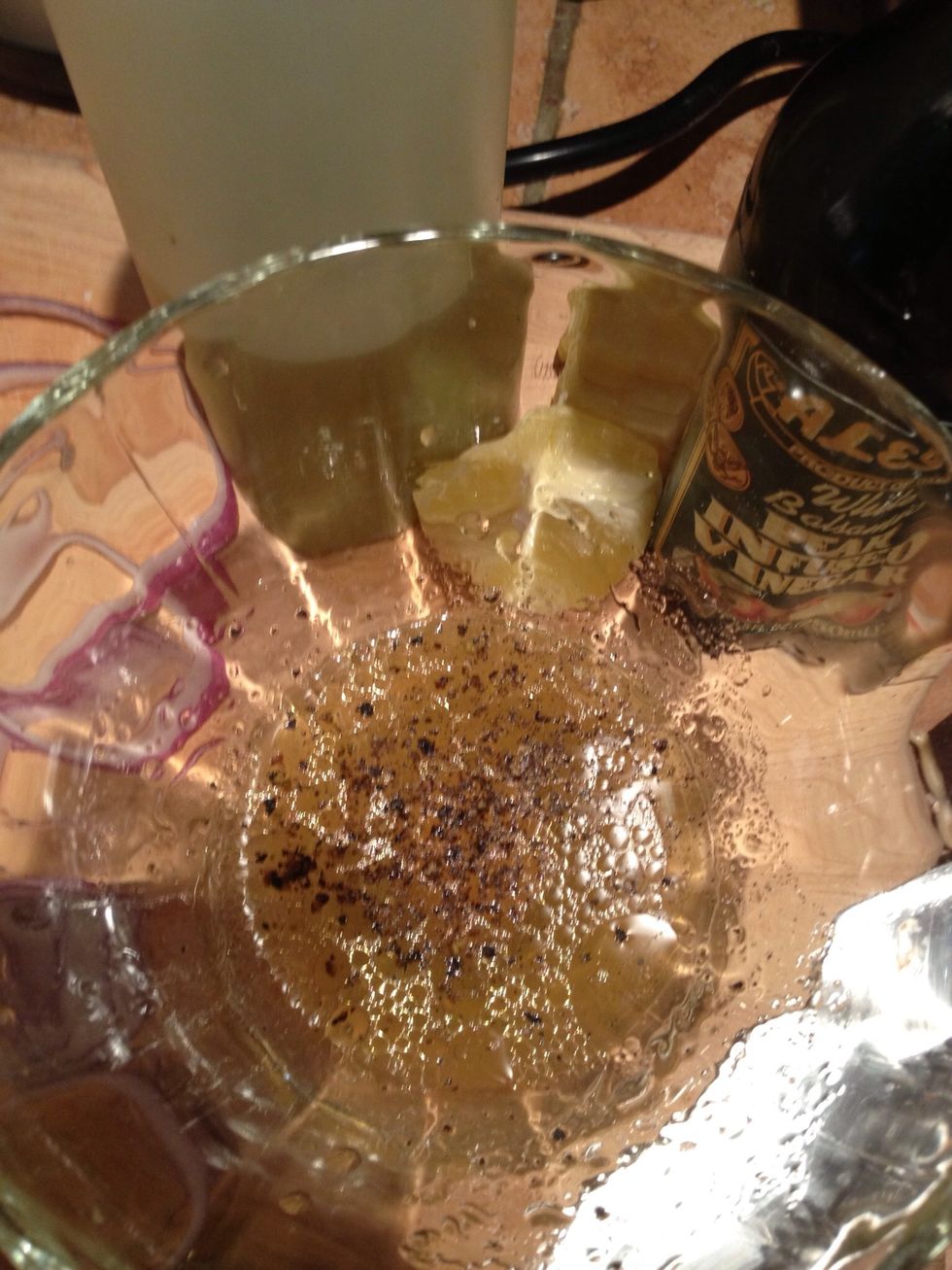 Added corse black pepper