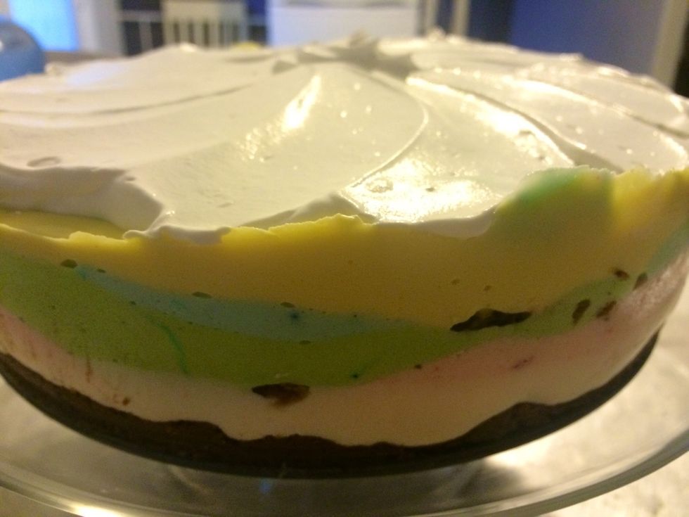 Added some whipping cream on top