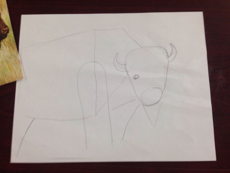 Added those shapes to my drawing