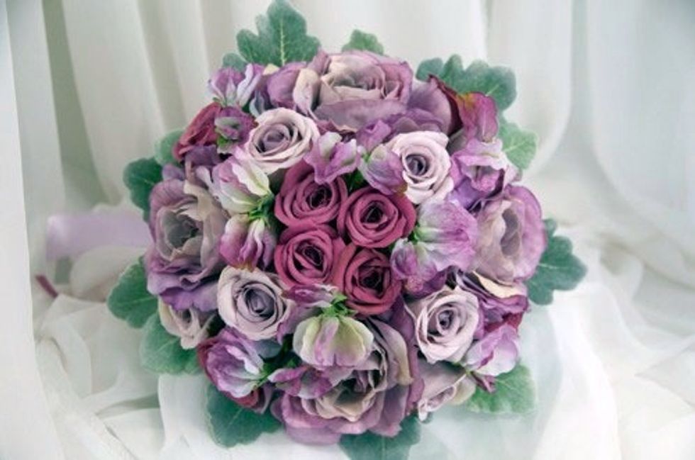 Adding a bouquet of flowers can brighten up any room but dusty silk flowers can be unsighty.