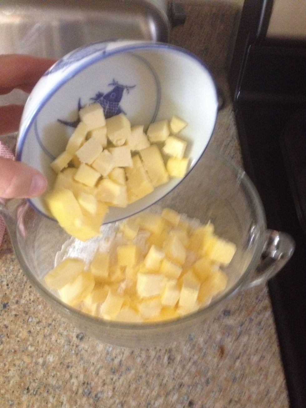 Adding butter...