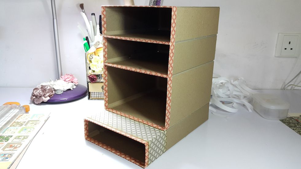 Adhere all the part together.