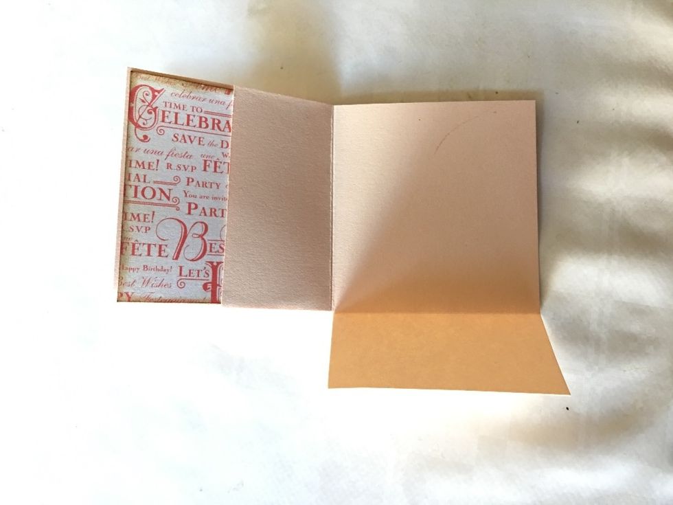 Adhere page 3 to the back of page 2, in the same manner.