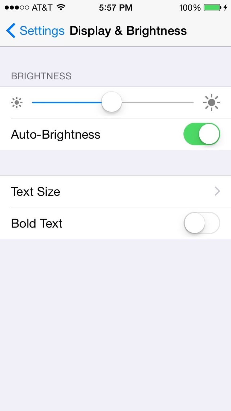Adjust Brightness