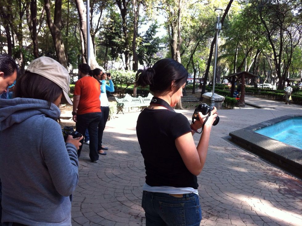 Adjust speed to 125 to 200 and aperture Up to 5 . Value if this configuration works , if you have to much light , Up aperture control to 8 to 11