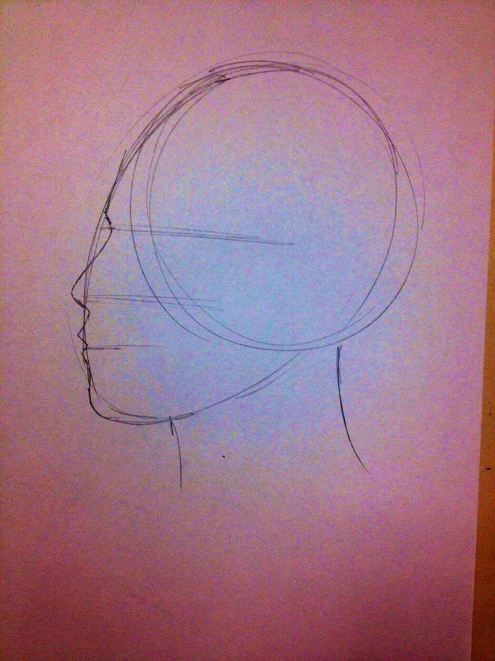 Adjust the profile line.