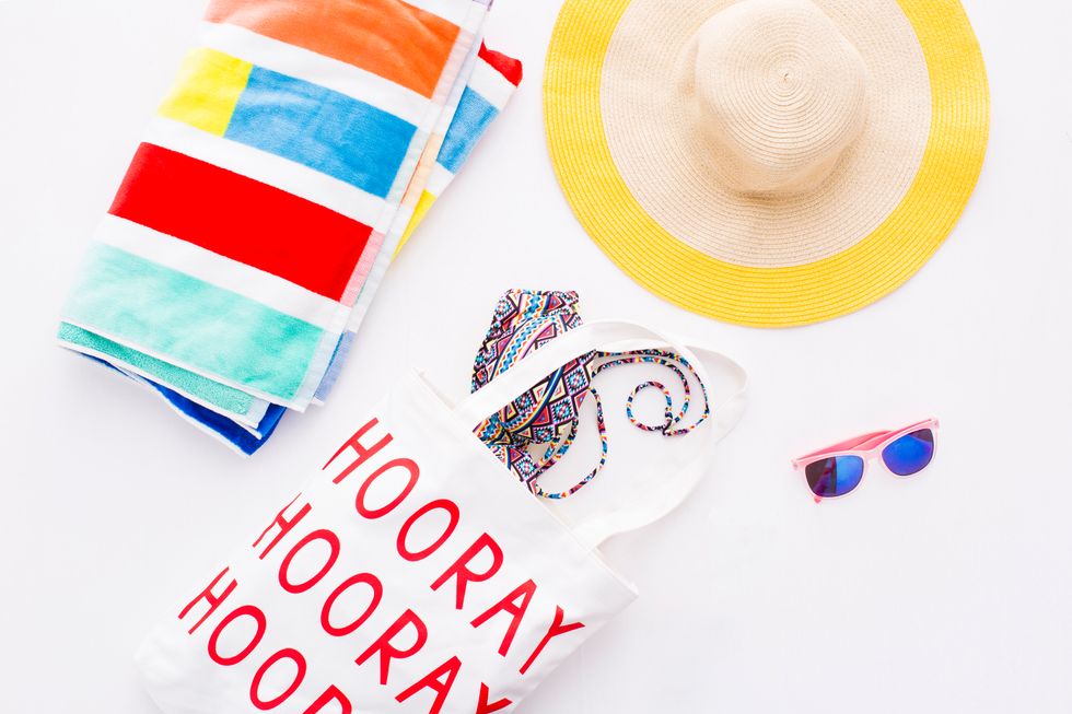 Adventure Tote - It pays to be prepared. Beach towel? Check. Sun hat? Oh yes. You never know when an opportunity for an impromptu pool party or beach bonfire will strike!