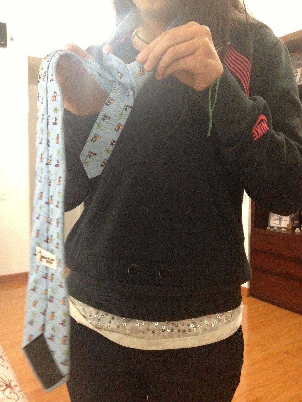 Afte that you turn it once again to the left