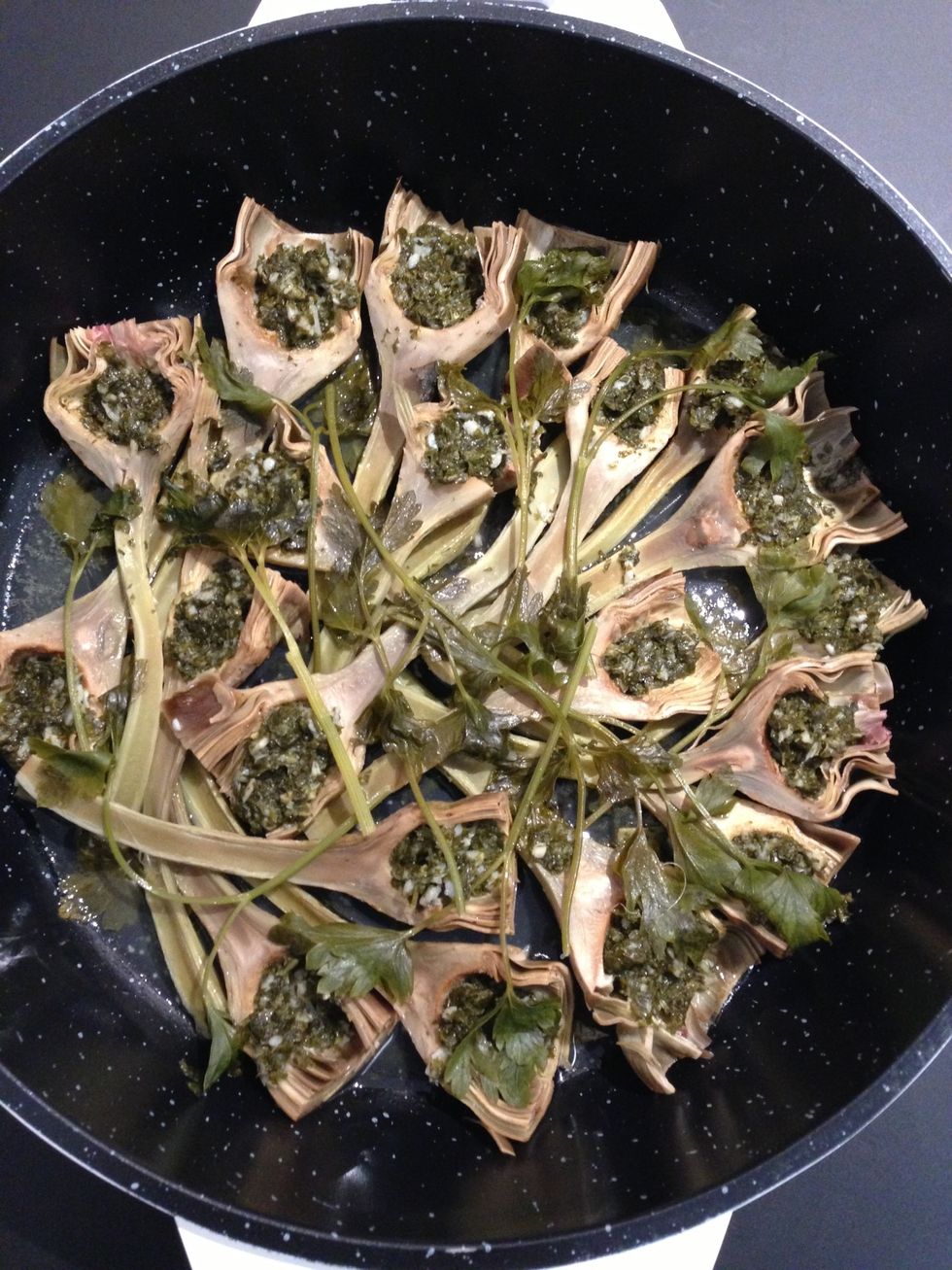 After 1 hr. serve hot or cold