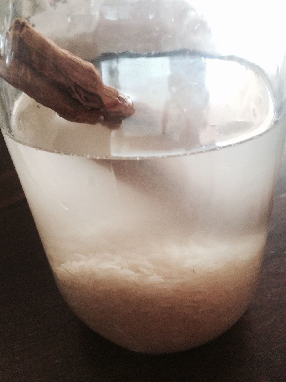 After 2 hours or over night is ready to blend