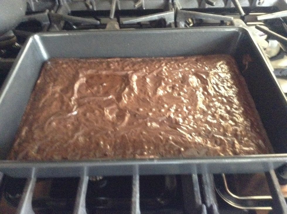 After 28 minutes of cooking take them out of the oven and let them cool.