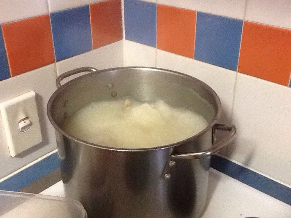 After 30 min should look like this