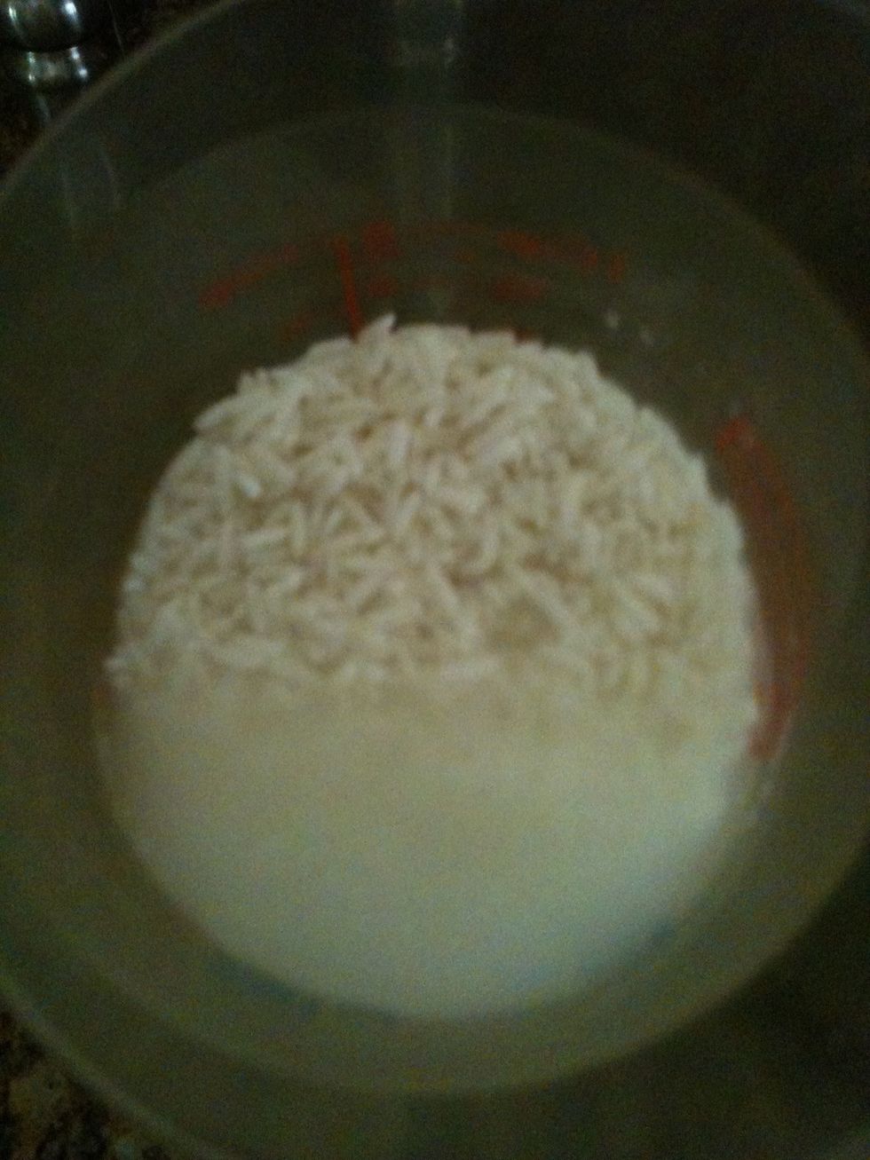 After 30 min. The water has to look like this...