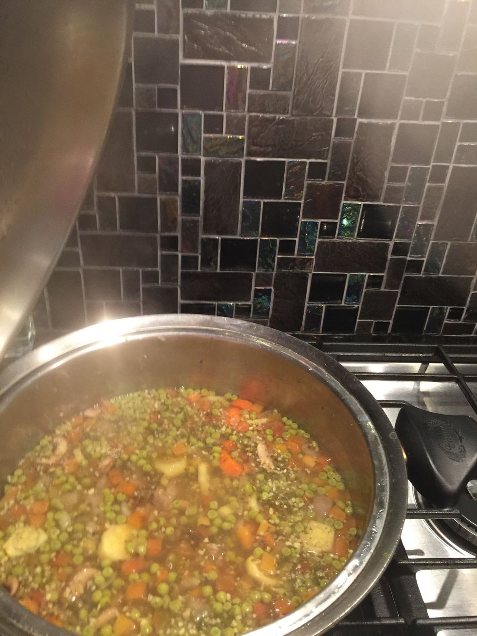 After 30 mins let it cool down.