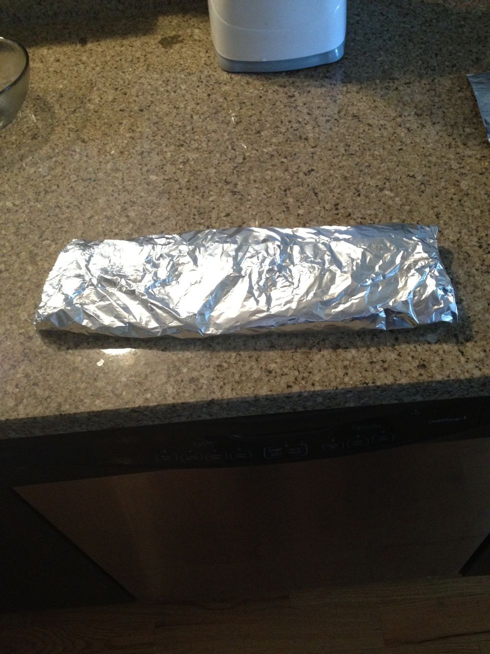 After 45 minute interval, lower temperature to 200 degrees Fahrenheit. Cook for three hours.