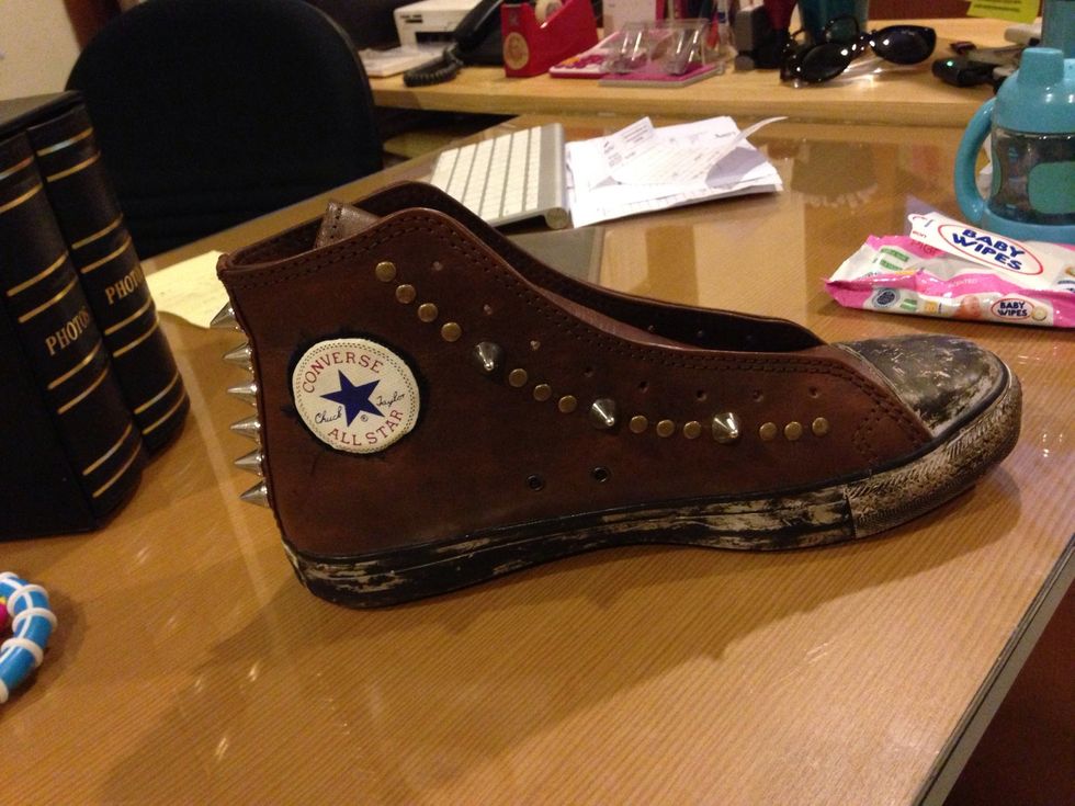 After a few hour this is how it look...