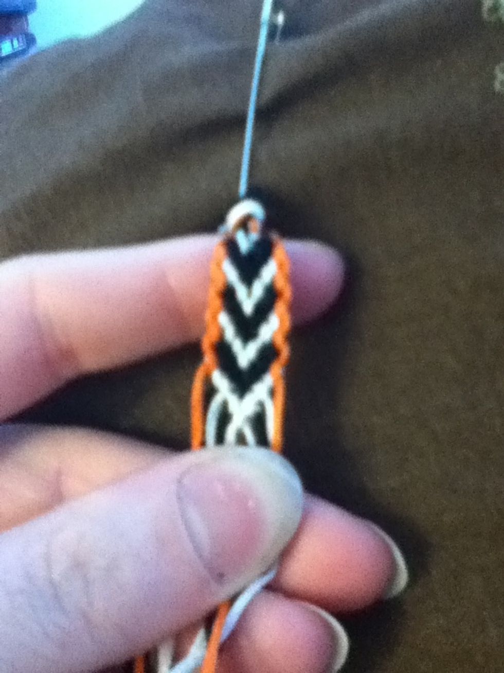 After a few rows, you can see the pattern.