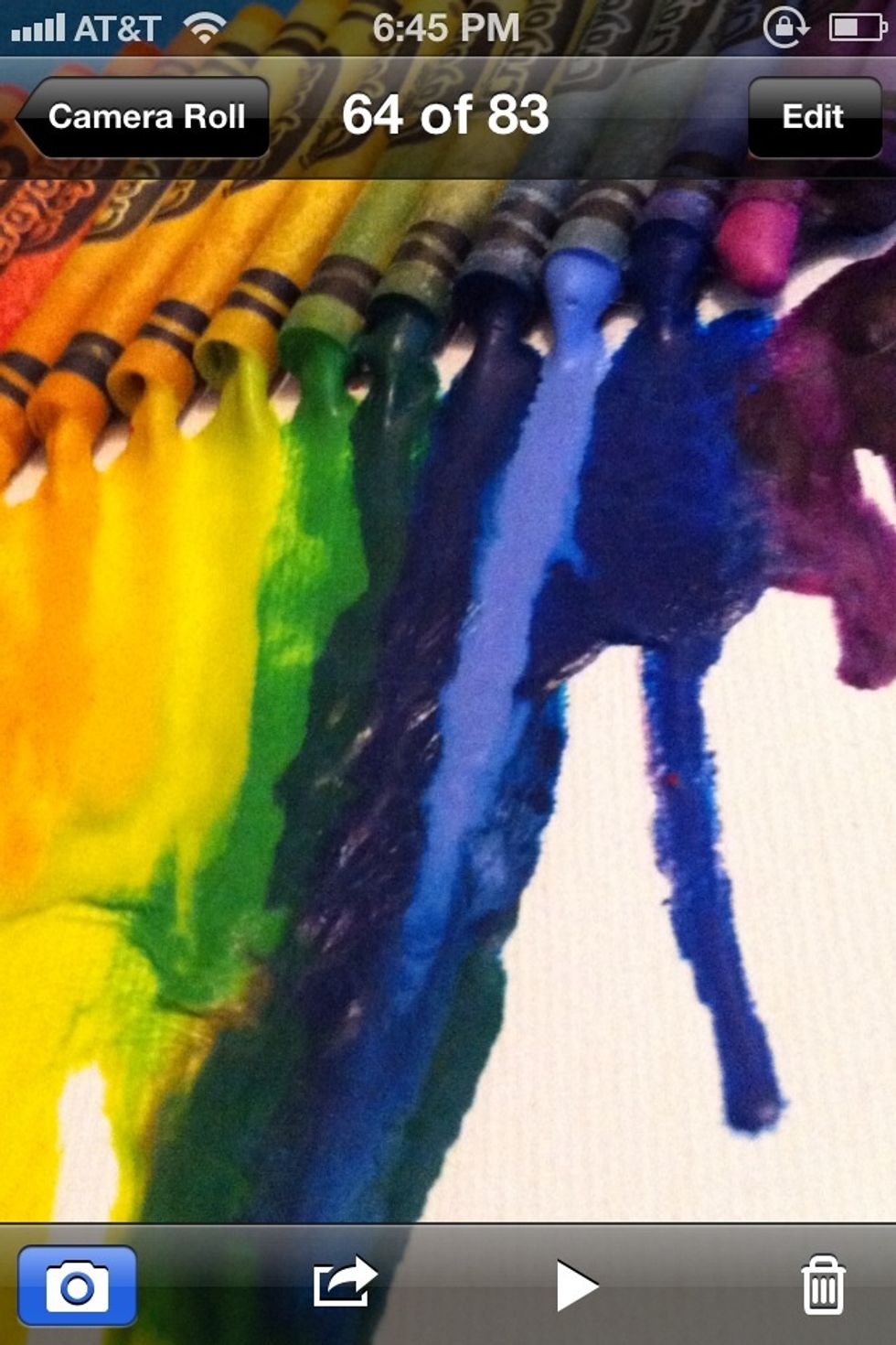 After a while the wax will begin to drip down the canvas. This is the fun part where you can play around and really make this your own. Try different things and be creative!!!