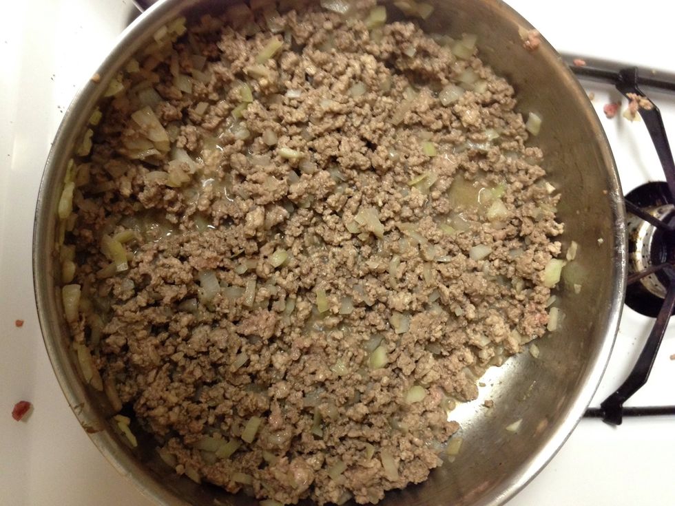After about 8 minutes( when it looks like this) cover and close the heat