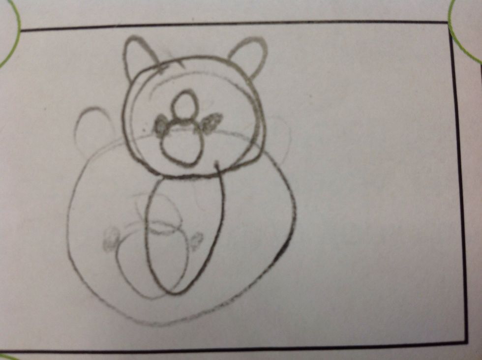 After add a big body so he or she  have a heart.