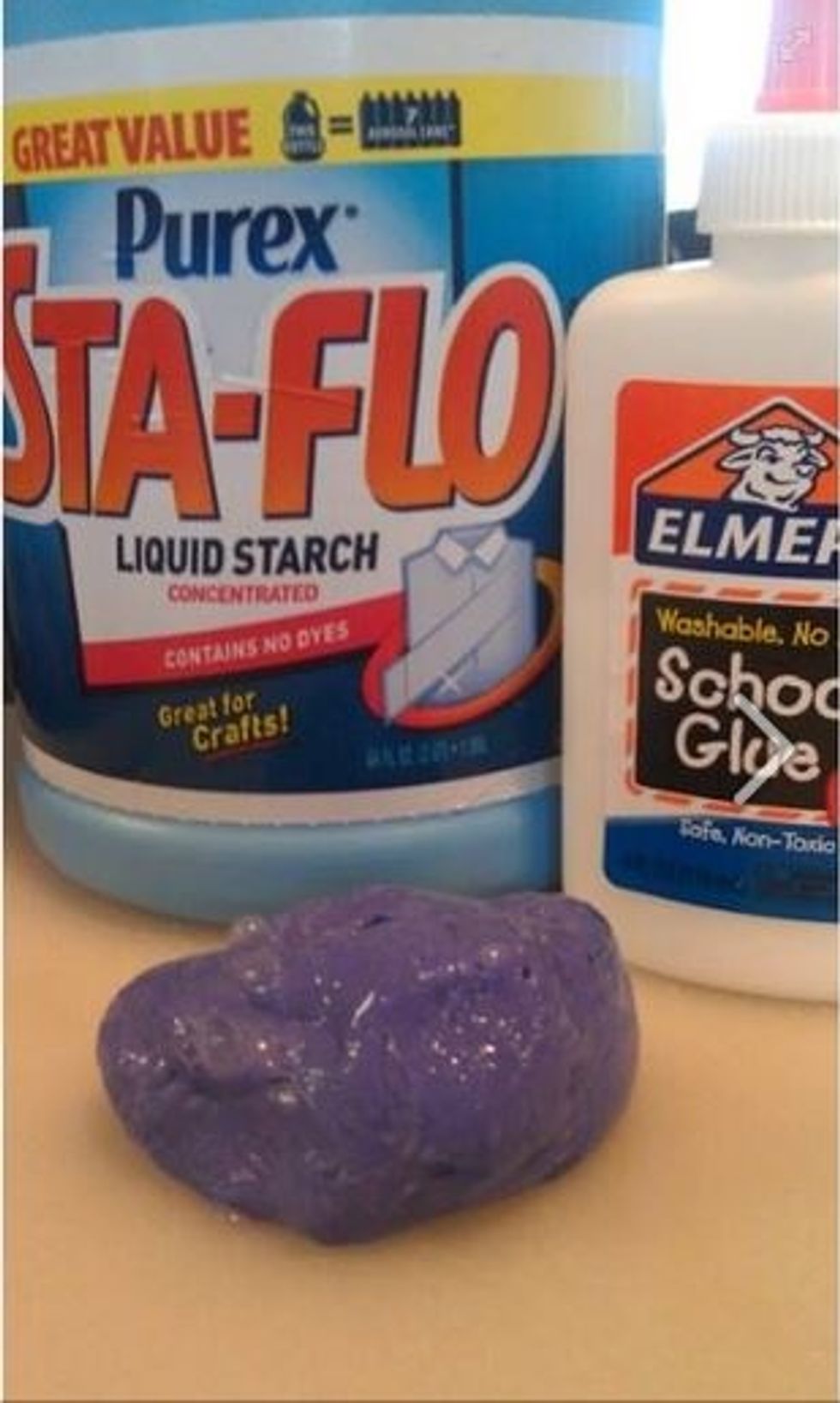 After,Add some more drops of detergent/Borax if the glue and detergent/Borax don't come together