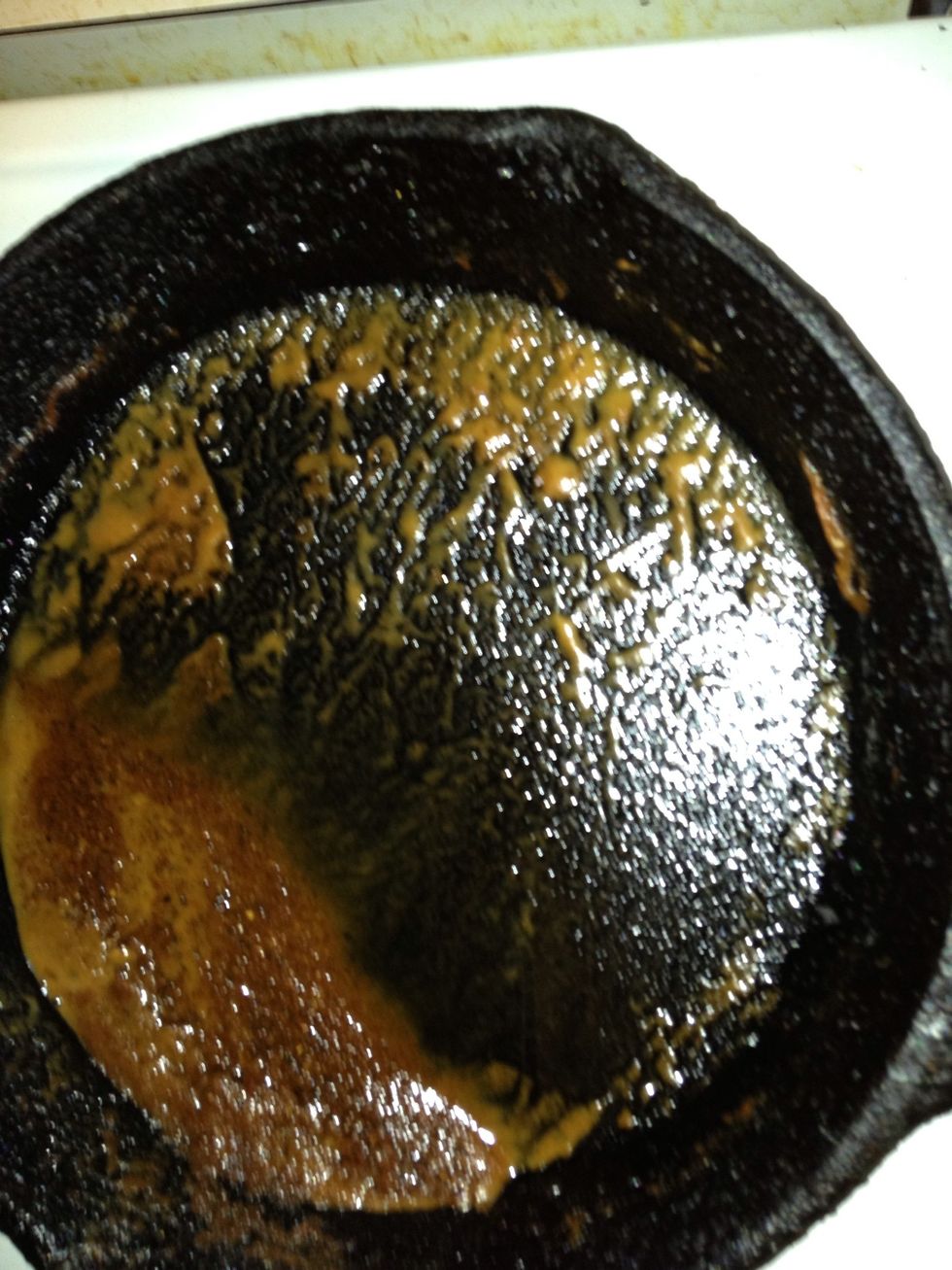 After all chicken is finished let oil cool. Pour oil off and what remains is roux. Put back on medium heat add celery, grn pepper and onion to coat and soften vegetables. Add to stock